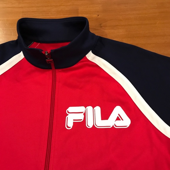 FILA Retro Logo Track Jacket - Picture 5 of 7